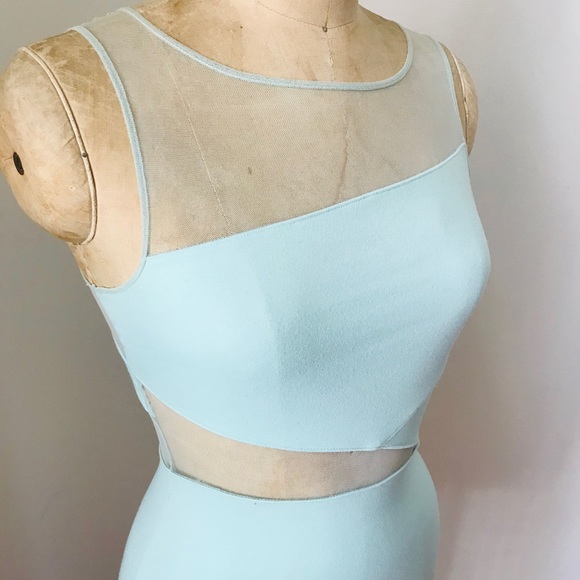 SOLD ⚡️⚡️⚡️UO SILENCE + NOISE mint green bodycon - Picture 6 of 8